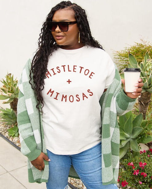 Mistletoe & Mimosas Graphic Tee