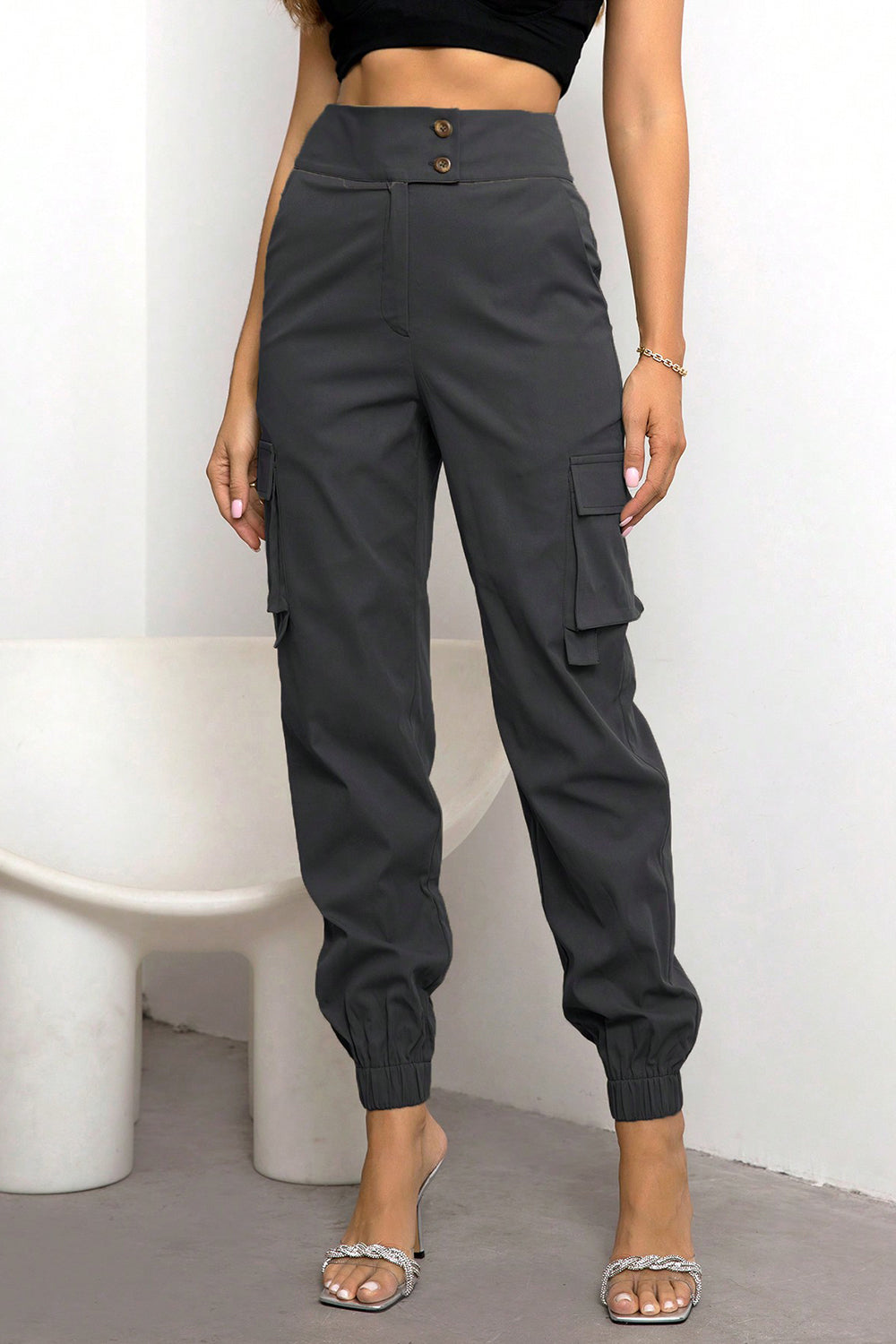 Above the Rest High Waist Cargo Pants | Multiple Colors