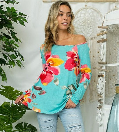 Floral Off-Shoulder Top