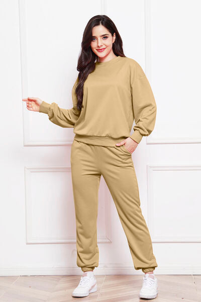 All About Town Sweatshirt & Pants Set | Multiple Colors