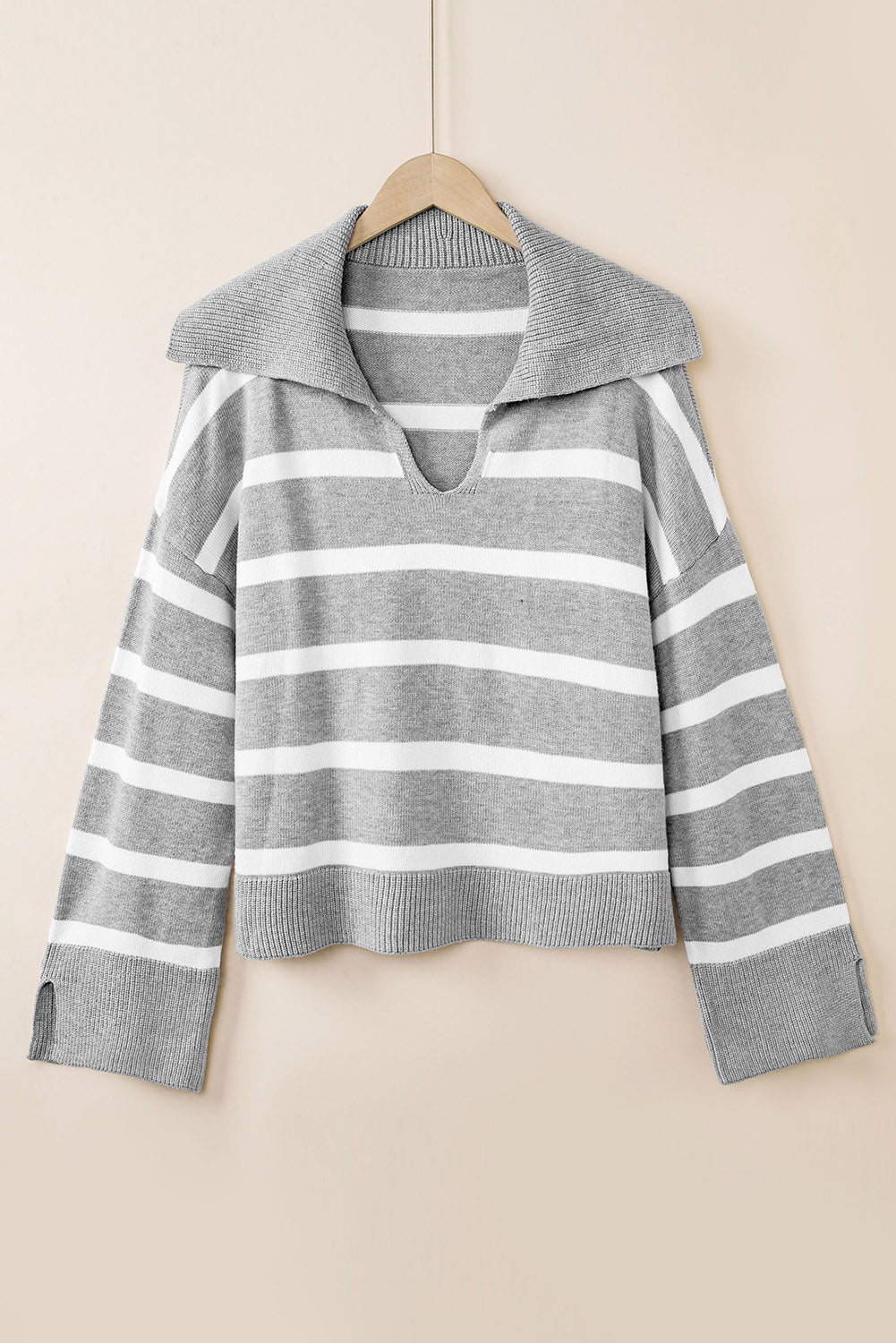 Cuddle in Comfort Striped Sweater | Multiple Colors