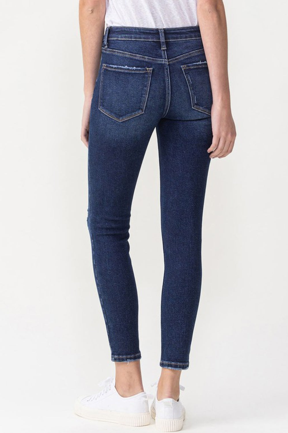 Chelsea Mid-Rise Cropped Skinny Jeans | Lovervet