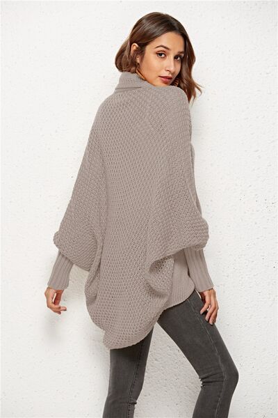 Open Front Batwing Sleeve Cardigan | Multiple Colors