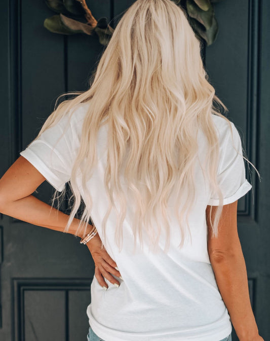 American Honey Cuffed Graphic Tee