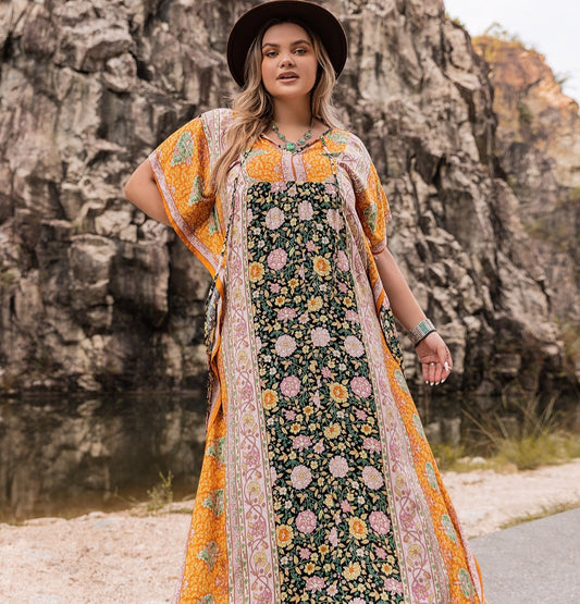 Harvest Maxi Dress | Curvy