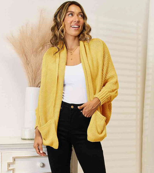 Cozy Open Front Cardigan | Multiple Colors