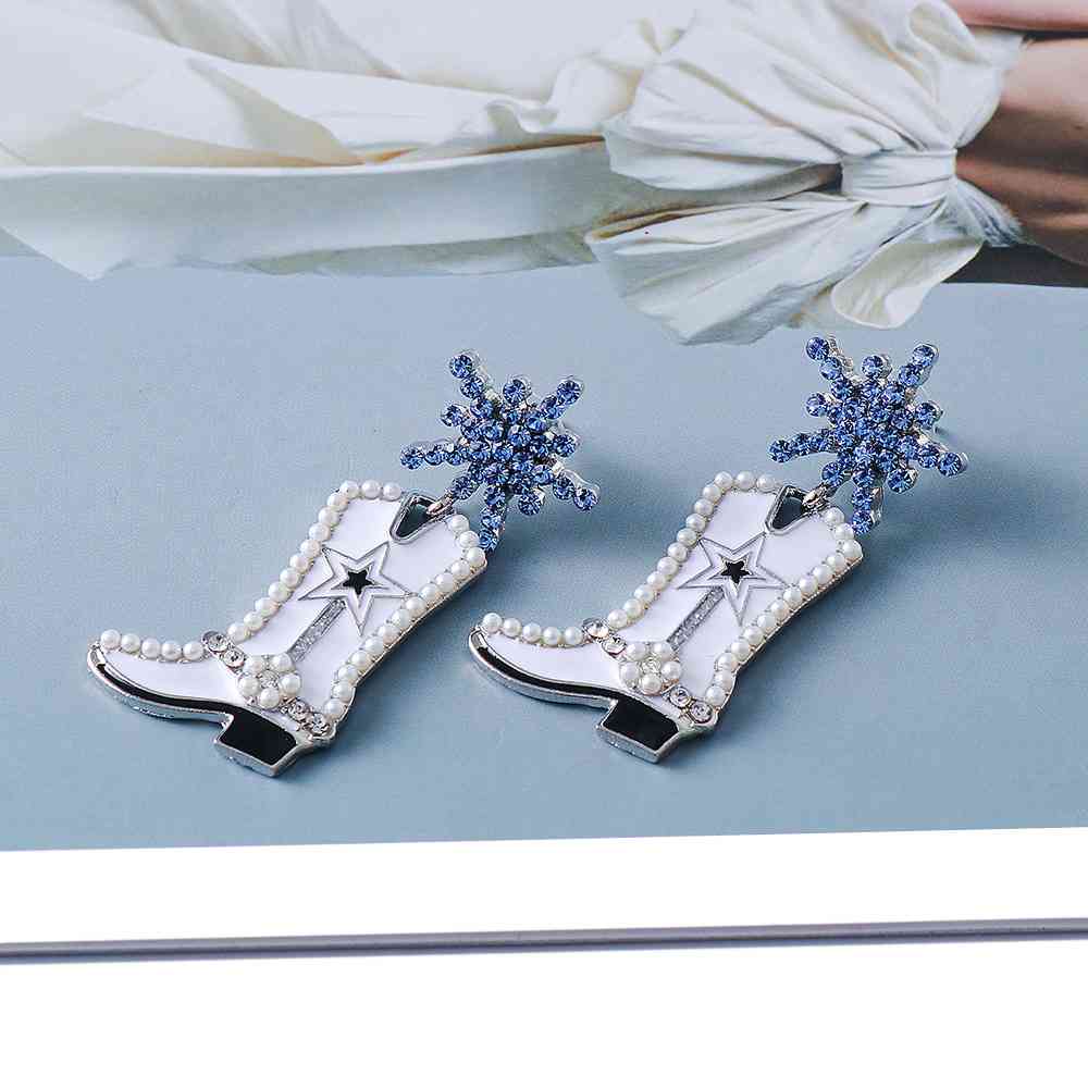 Boot Dangle Earrings