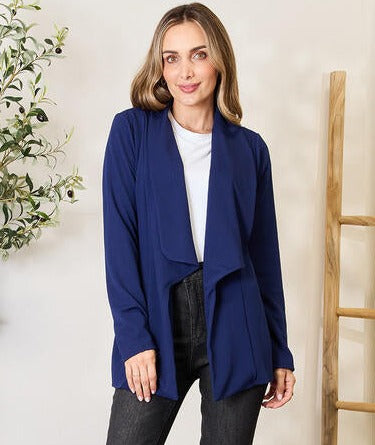 Statement Open Front Blazer