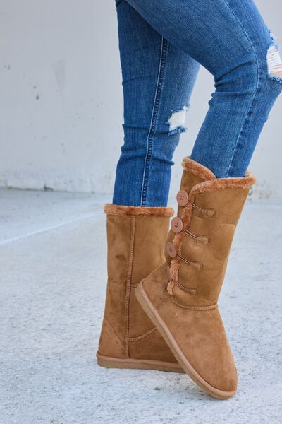Warm Fur Lined Boots