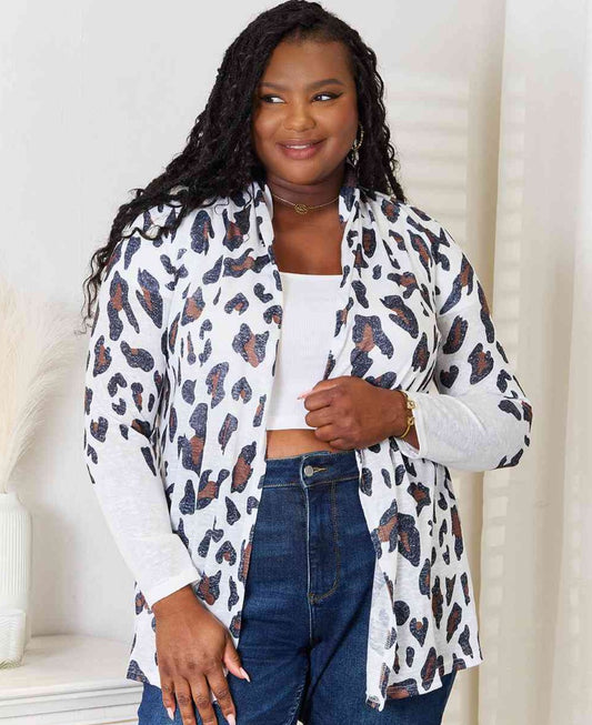 Leopard Long Sleeve Cardigan