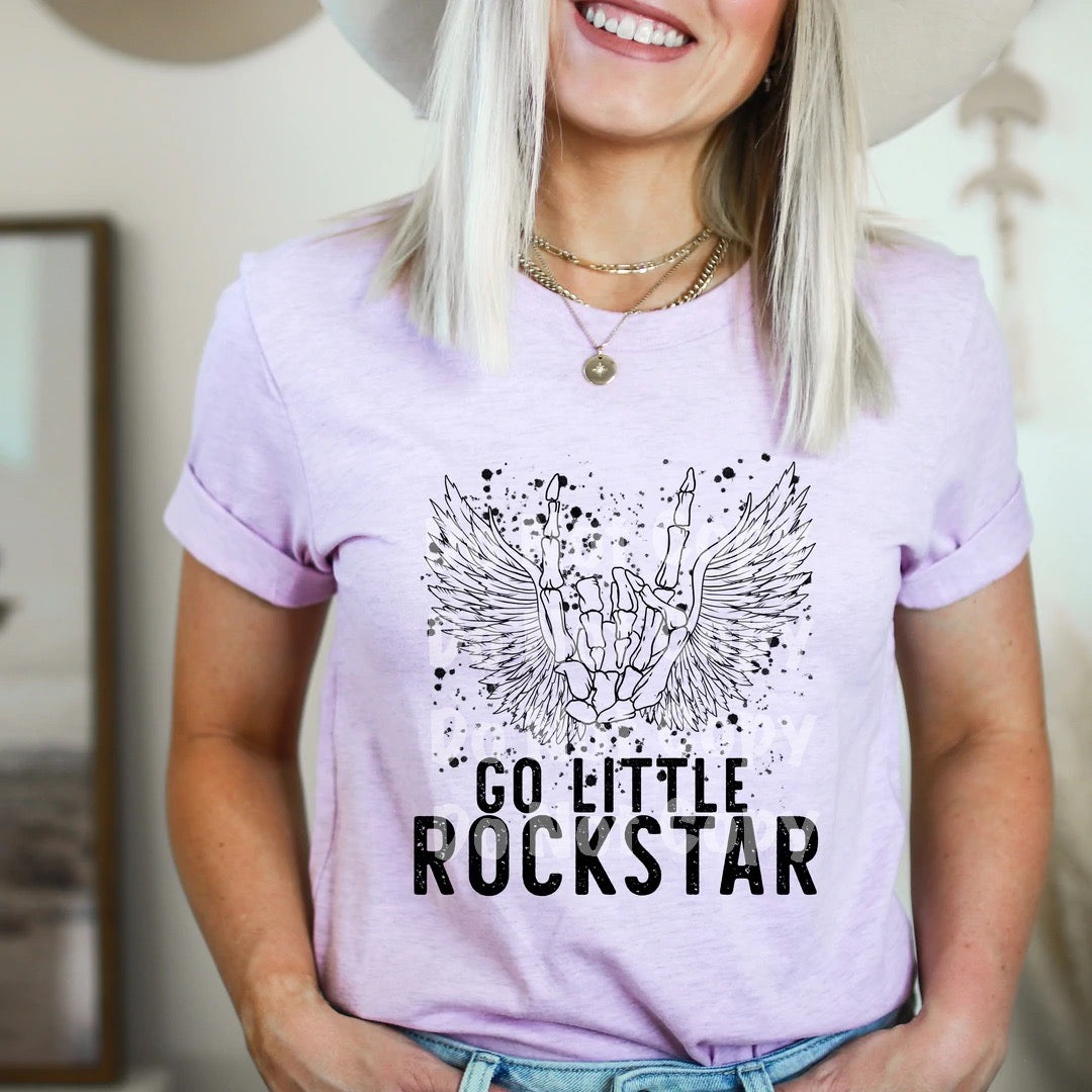 Go Little Rockstar Graphic Tee or Sweatshirt - Bella Lia Boutique