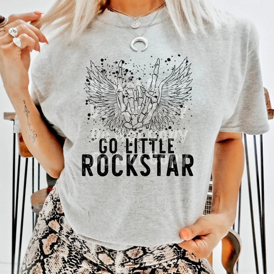 Go Little Rockstar Graphic Tee or Sweatshirt - Bella Lia Boutique