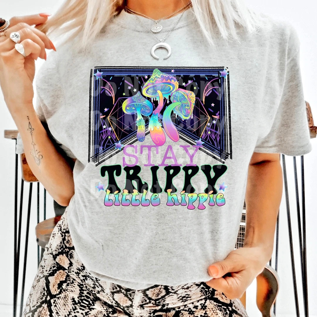 Stay Trippy Graphic Tee or Sweatshirt - Bella Lia Boutique