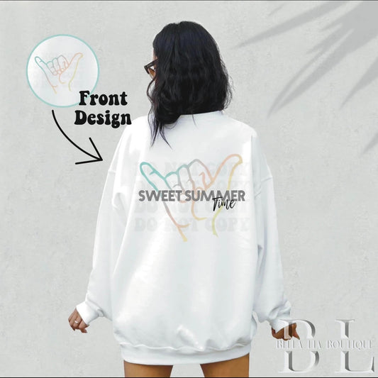 Sweet Summer Time Graphic Tee or Sweatshirt - Bella Lia Boutique