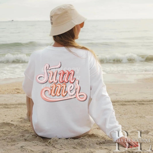 Neon Summer Graphic Tee or Sweatshirt - Bella Lia Boutique