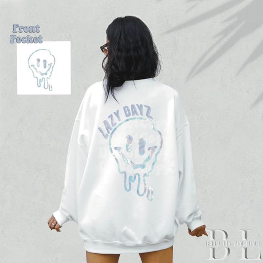 Lazy Dayz Graphic Tee or Sweatshirt - Bella Lia Boutique