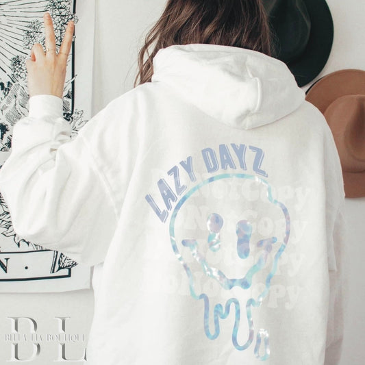 Lazy Dayz Hoodie - Bella Lia Boutique