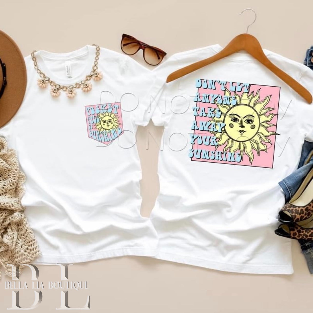 Pocket Full of Sunshine Graphic Tee or Sweatshirt - Bella Lia Boutique