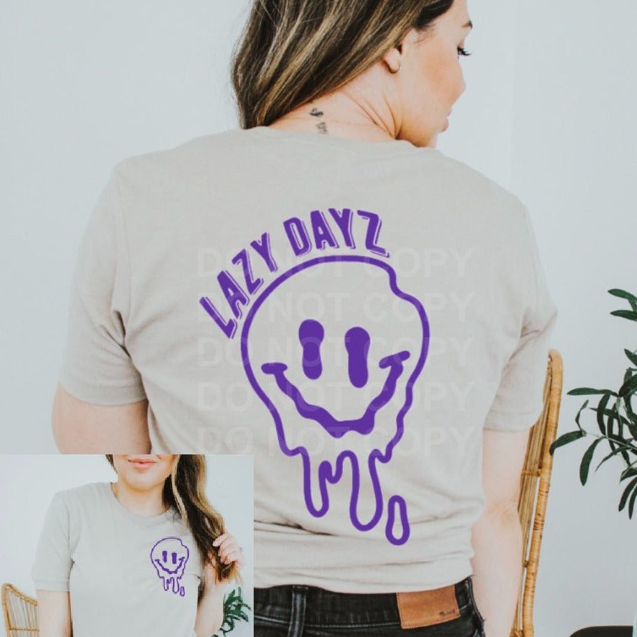 Lazy Dayz Graphic Tee or Sweatshirt - Bella Lia Boutique