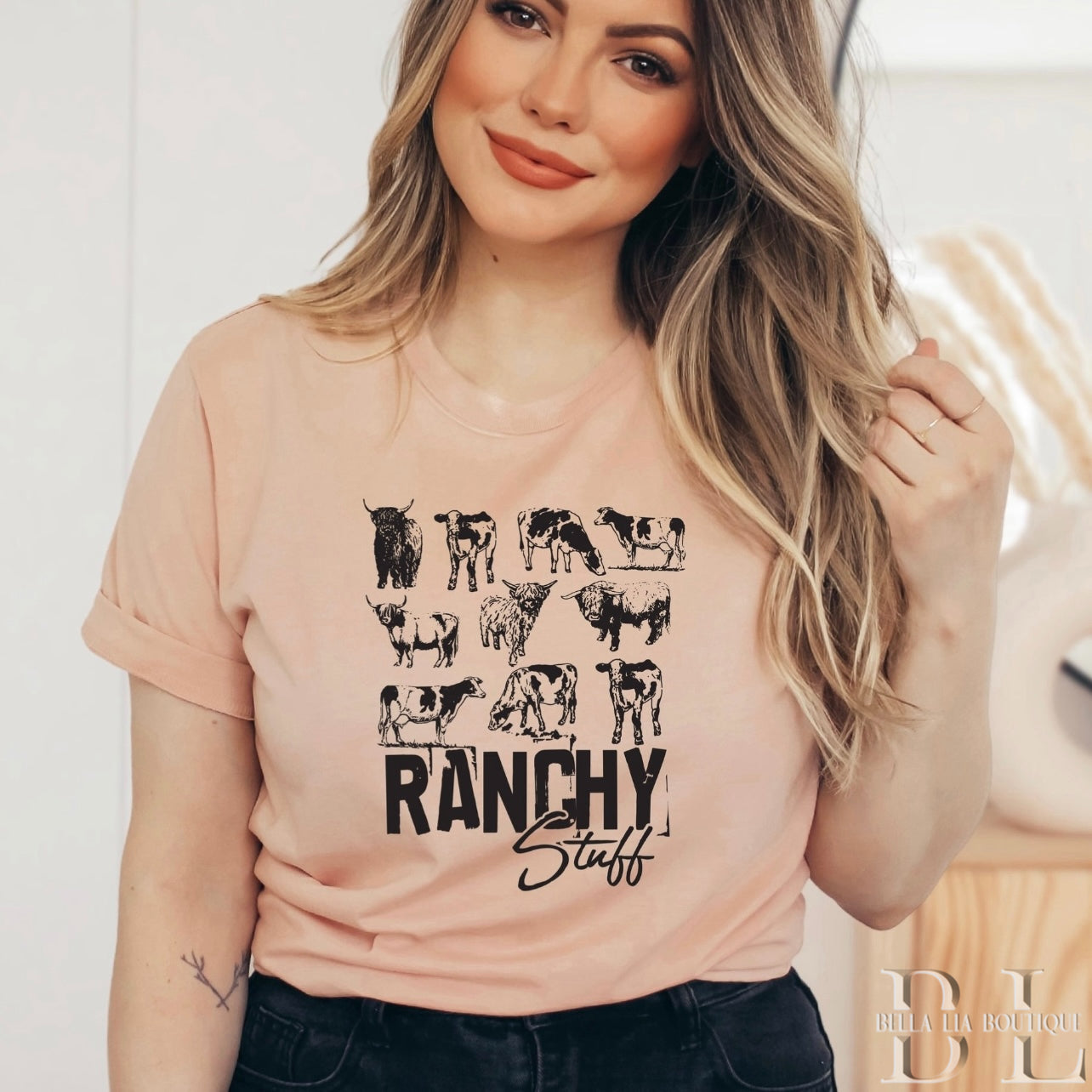 Ranchy Graphic Tee or Sweatshirt - Bella Lia Boutique