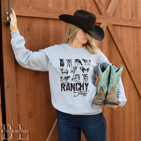 Ranchy Graphic Tee or Sweatshirt - Bella Lia Boutique
