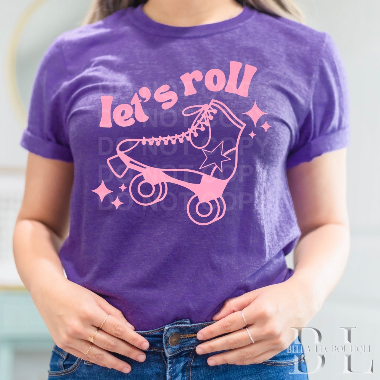 Let's Roll Graphic Tee or Sweatshirt - Bella Lia Boutique