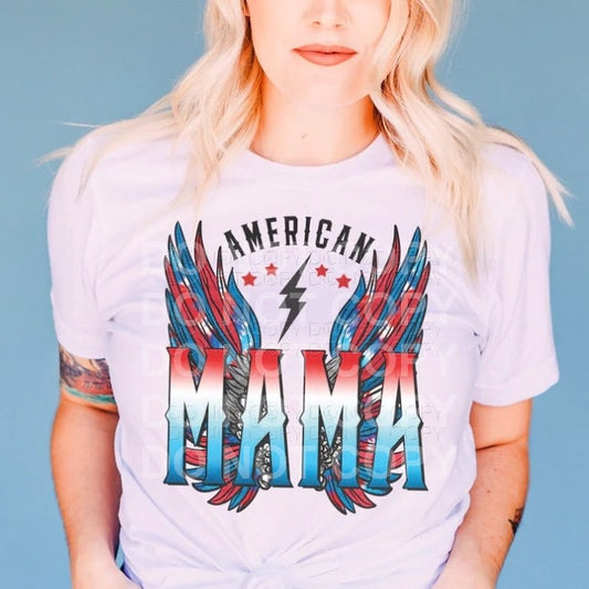 American Mama Graphic Tee or Sweatshirt - Bella Lia Boutique