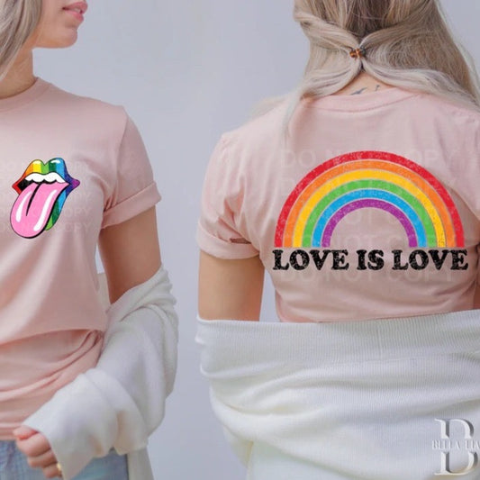 Love is Love Graphic Tee or Sweatshirt - Bella Lia Boutique
