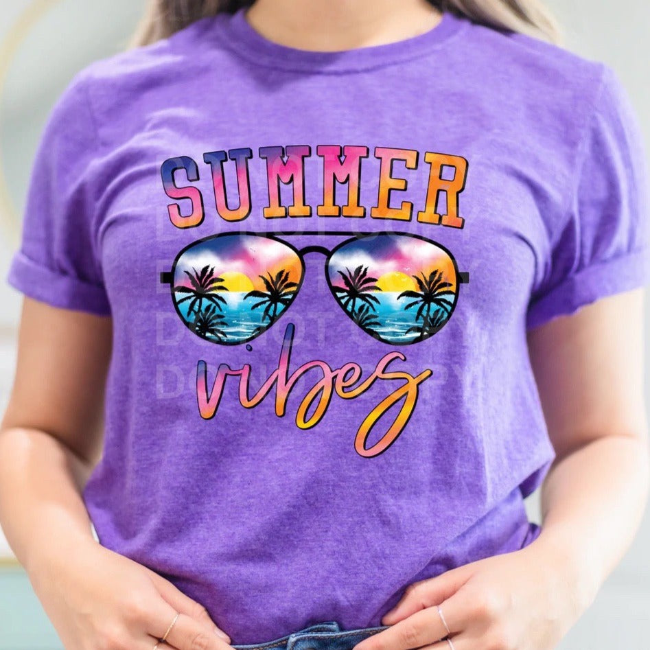 Summer Vibes Graphic Tee or Sweatshirt - Bella Lia Boutique