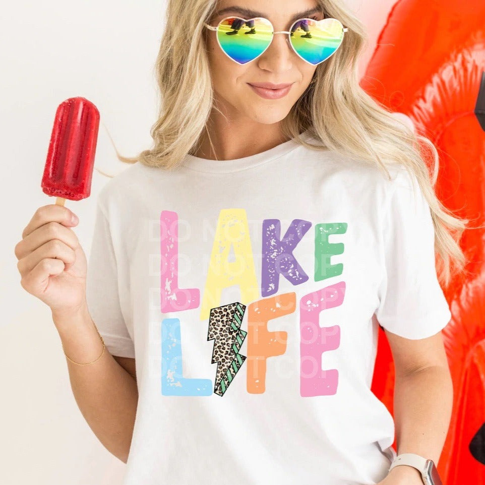 Lake Life Graphic Tee or Sweatshirt - Bella Lia Boutique