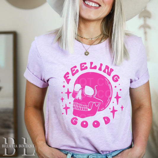 Feeling Good Graphic Tee or Sweatshirt - Bella Lia Boutique