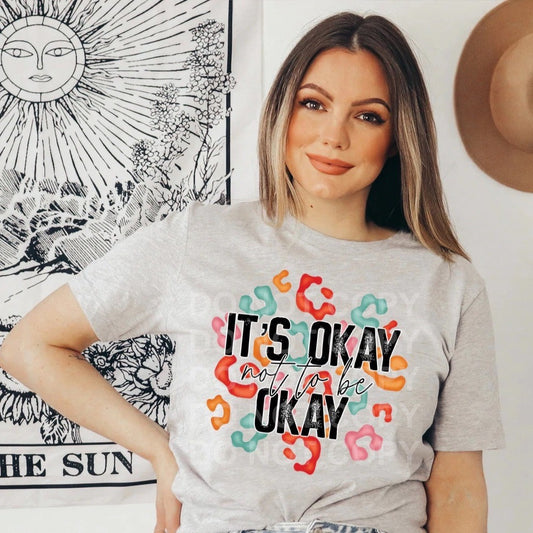 It's Ok to Not be Ok Graphic Tee or Sweatshirt - Bella Lia Boutique