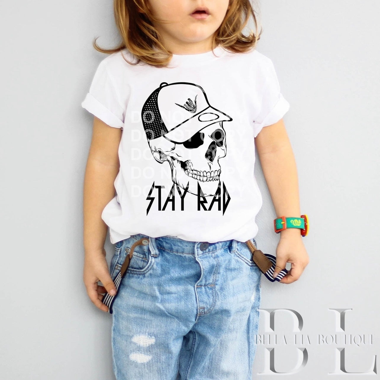 Stay Rad Toddler and Youth Tee - Bella Lia Boutique