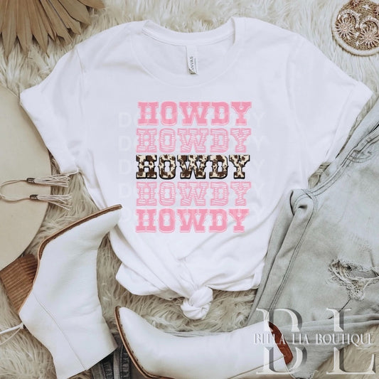 Howdy Graphic Tee or Sweatshirt - Bella Lia Boutique
