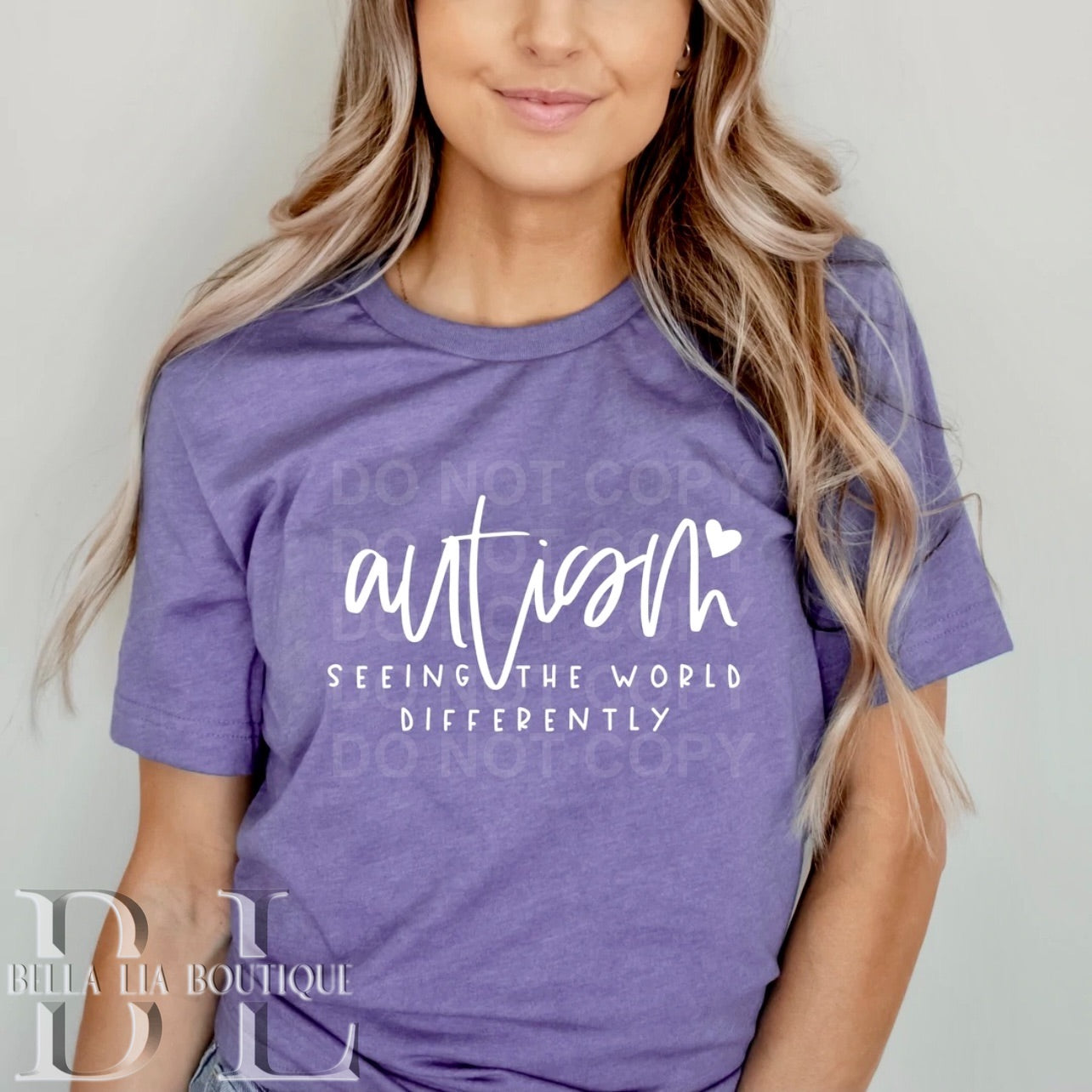 Autism: Seeing the World Differently Graphic Tee or Sweatshirt - Bella Lia Boutique