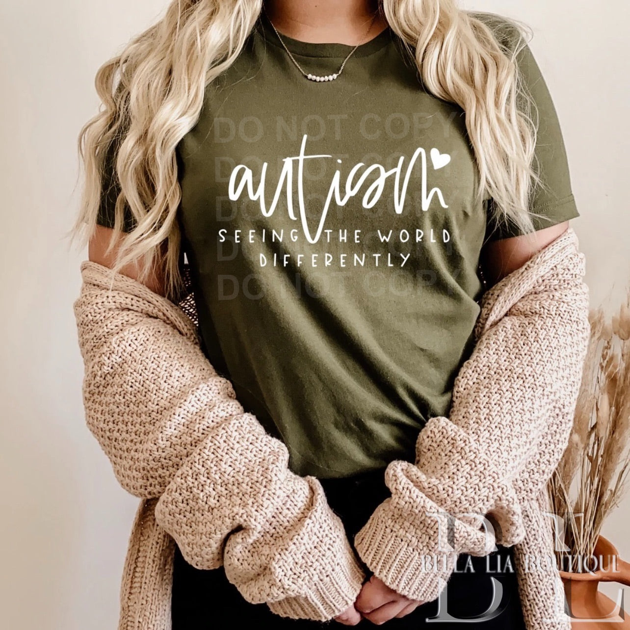 Autism: Seeing the World Differently Graphic Tee or Sweatshirt - Bella Lia Boutique