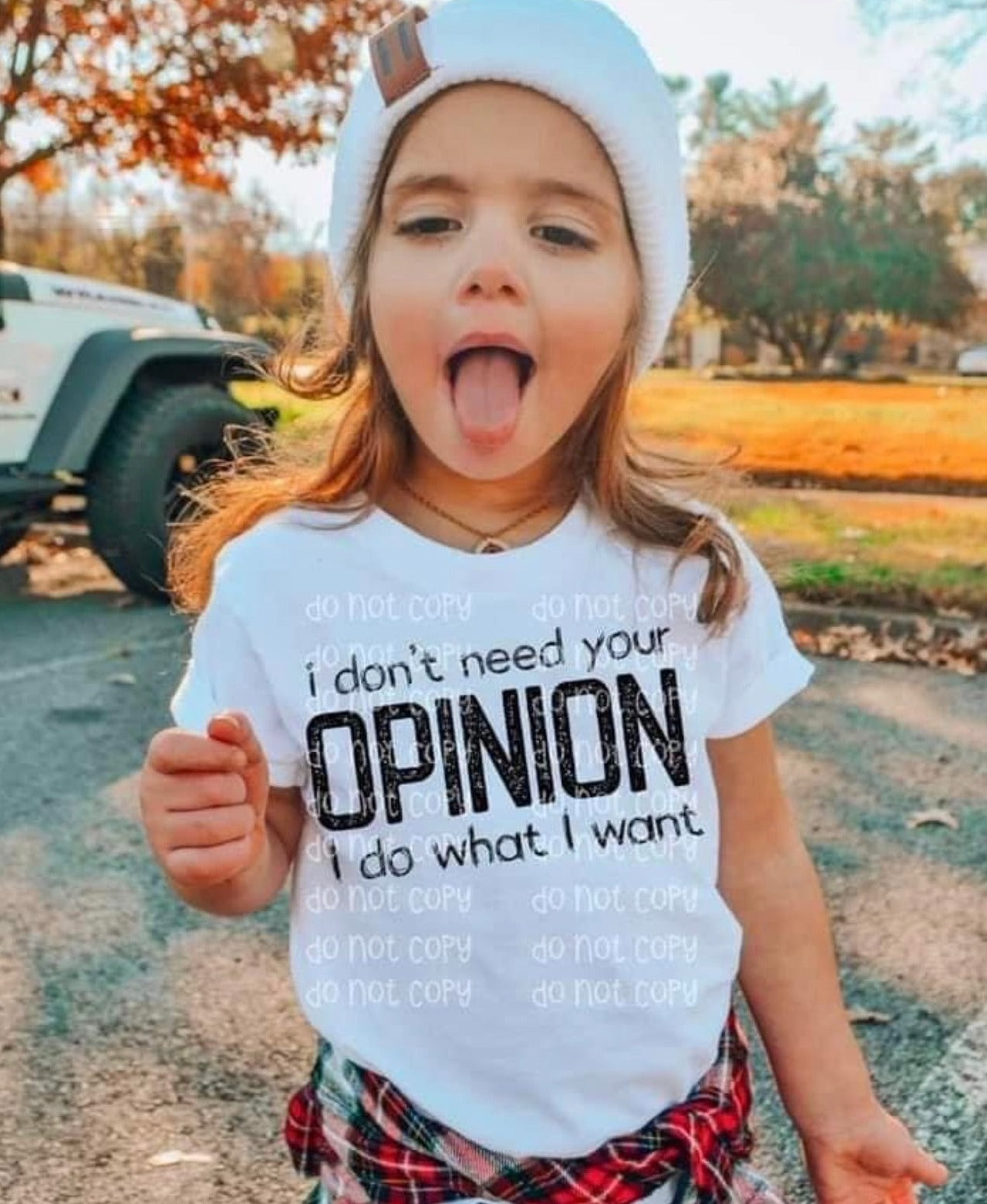 Don't Need Your Opinion Toddler and Youth Tee - Bella Lia Boutique