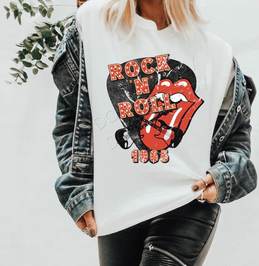 Rock n' Roll Graphic Tee or Sweatshirt - Bella Lia Boutique