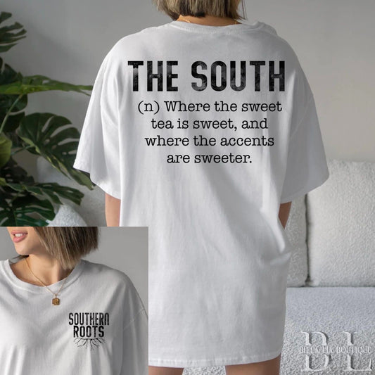 The South Graphic Tee or Sweatshirt - Bella Lia Boutique