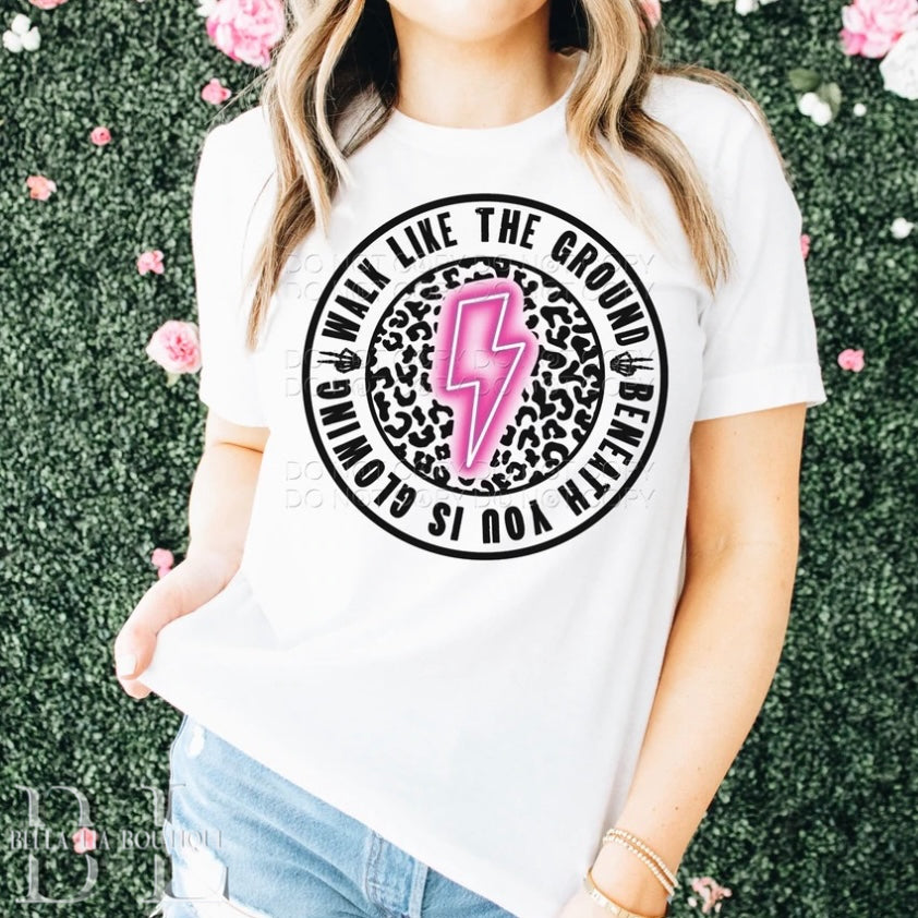 Ground is Glowing Graphic Tee or Sweatshirt - Bella Lia Boutique