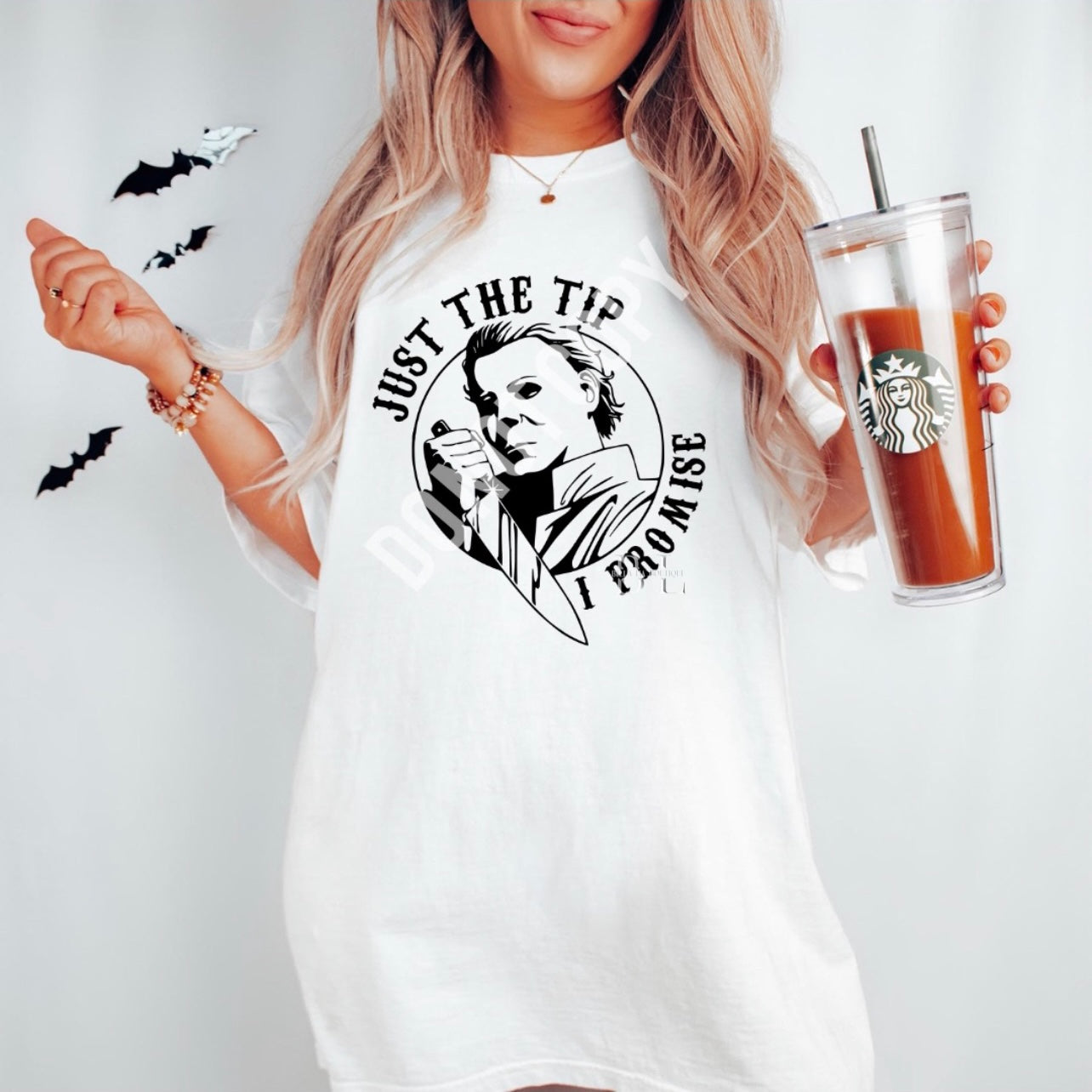 Just the Tip Graphic Tee - Bella Lia Boutique