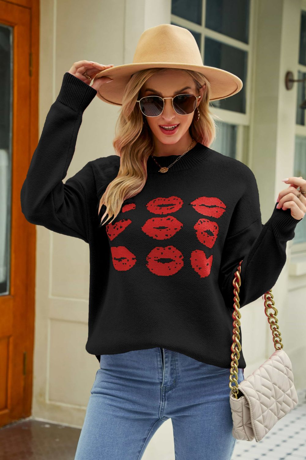 Lip Gloss Sweater