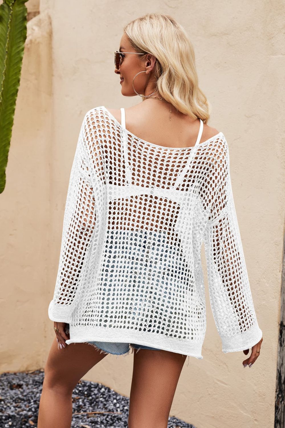 See Thru Me Long Sleeve Cover Up | Multiple Colors