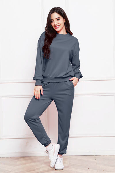 All About Town Sweatshirt & Pants Set | Multiple Colors