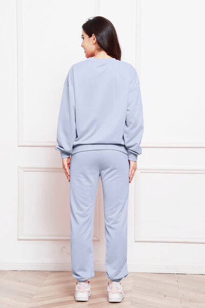 All About Town Sweatshirt & Pants Set | Multiple Colors