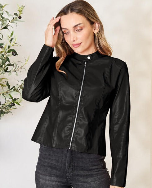 Crazy About You Zip-Up Jacket