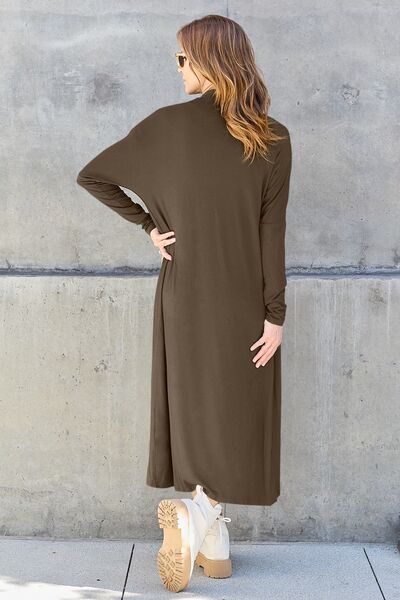 Open Front Long Sleeve Cover Up | Multiple Colors