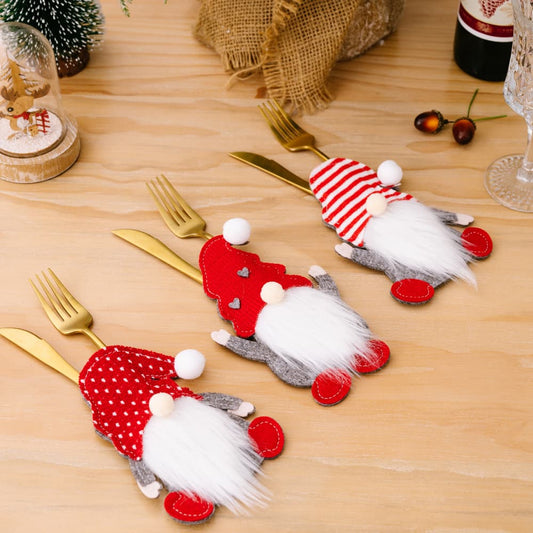 Gnome Cutlery Holders | 3-Pieces