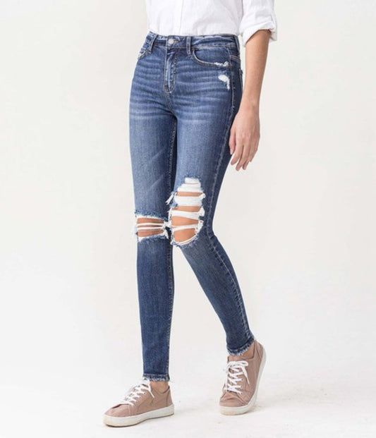 Hayden High Rise Skinny Jeans | Lovervet