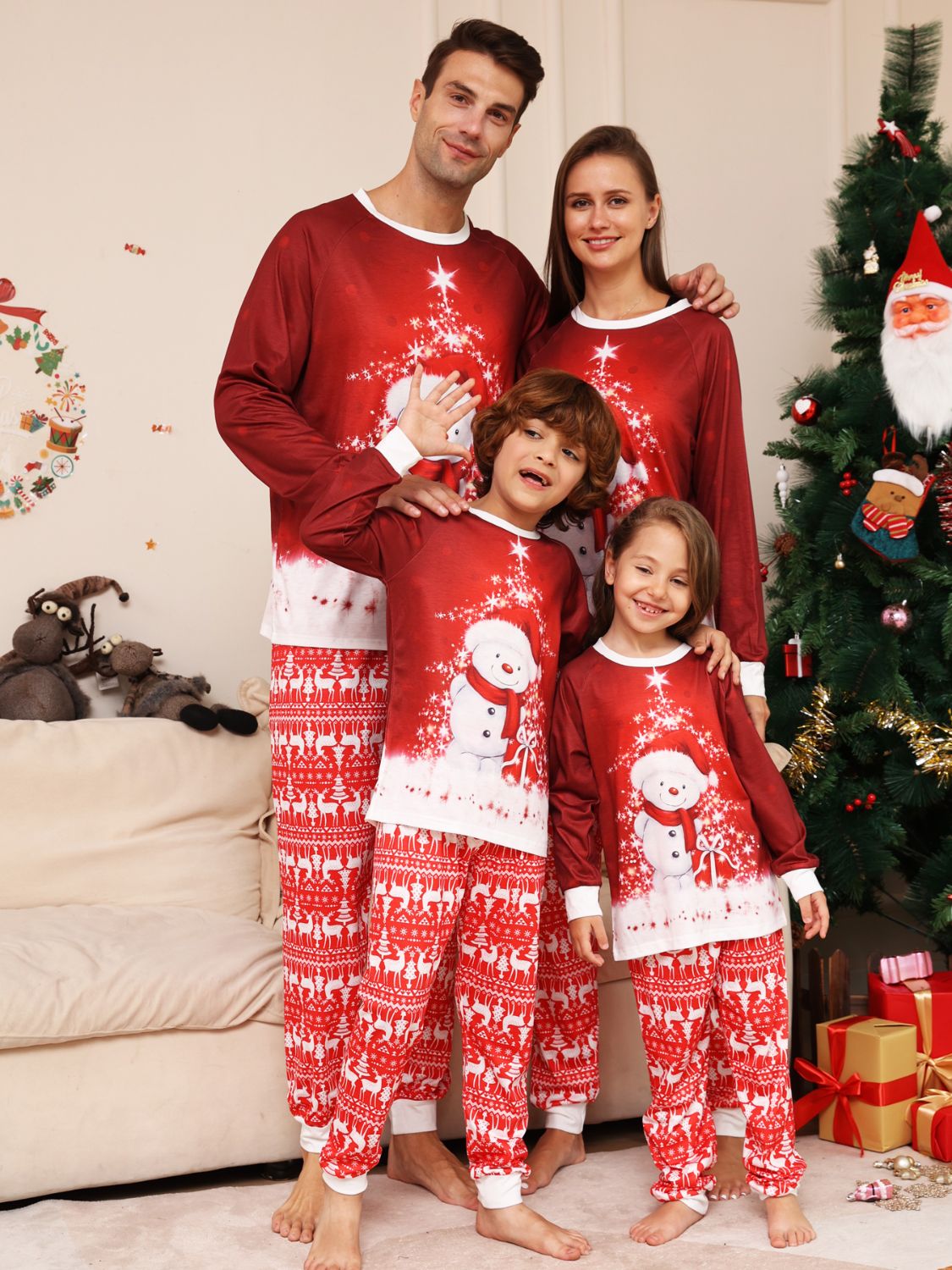 Snowman Top & Pants Set | Men's